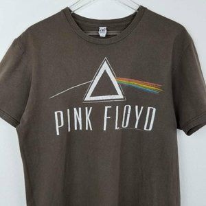Pink Floyd Optima Womens T-Shirt Brown Triangle L